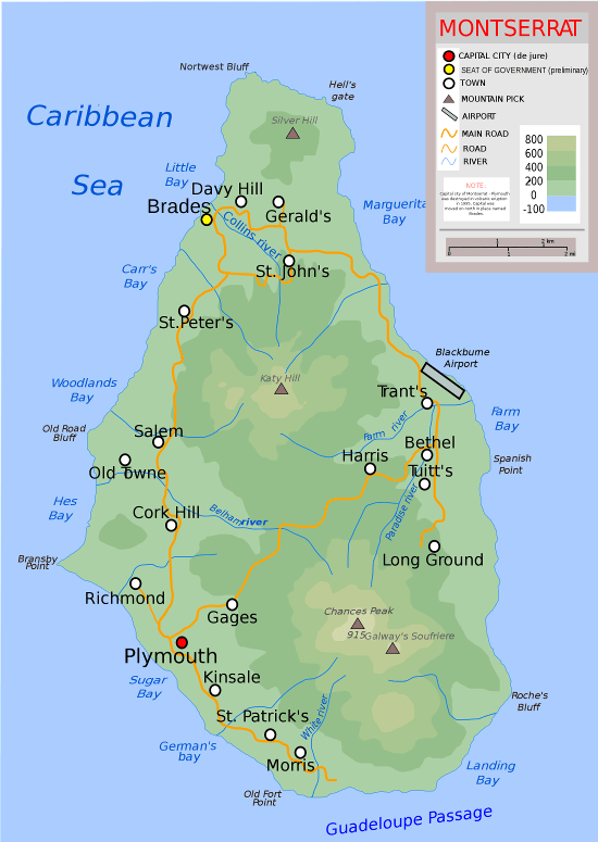 Montserrat map locations (Wikimedia)