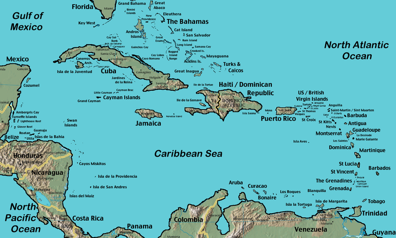 Montserrat map (Wikimedia)