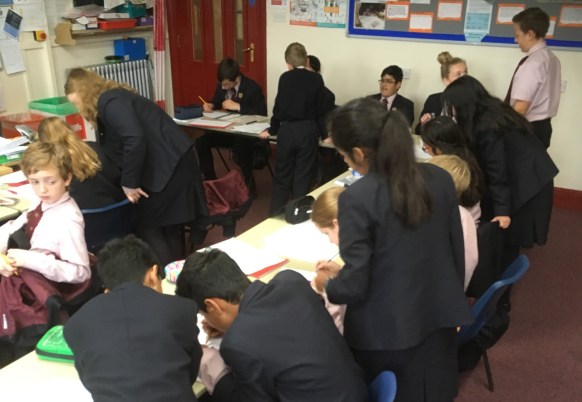 Peer teaching Cross-sections