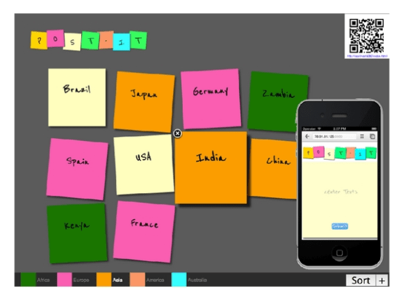 The-Post-It-application-student-view-shown-to-the-right